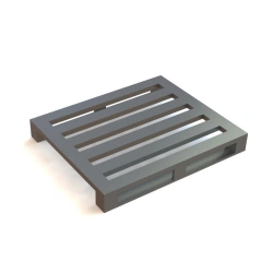 Universal Aluminum Pallet for Storage and Transport