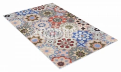 Anti-Slip Cut-Out Carpet iCarpet PRINT "Palacio Tile" 80x120 cm