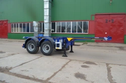Container Transport Semi-Trailer PK-18 Model PK-18N with BPW Axle