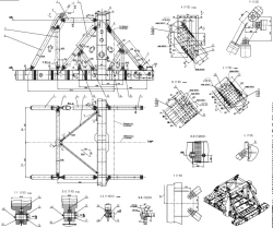 Heavy-Duty Structural Extension with Rotating Platform