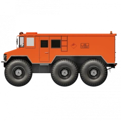 Burлак All-Terrain Vehicle with Explosion-Proof Container Model 02.012