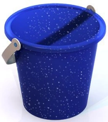 Large Transparent Bucket for Kids