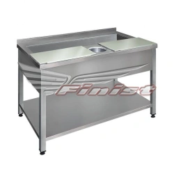 Meat, Fish, and Vegetable Cutting Table for Food Preparation