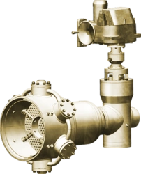 Disc throttle-cooler valve for reduction and cooling systems amk.LRV.RSC.WL.350.37.560.(1163.0).20.(16.13).Э