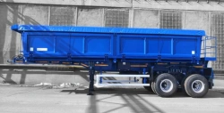 Heavy-Duty Semi-Trailer Politrans 94177-040 for Bulk Cargo Transport