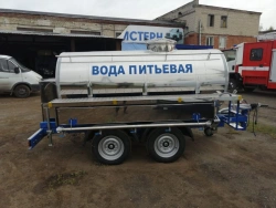 Food Liquid and Technical Water Tank Trailer Type 71123 Model 711238