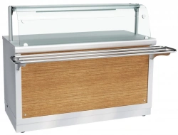 Electric Heated Display Showcase PVT-70H-05 for Food Storage