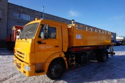 Vehicle with Lift Body APK-10 on KAMAZ 4308-G5 Chassis, Model 5849BF