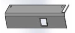 Over-Window Casing for Subway Cars, Model RTGN.01.7752.29.03.100