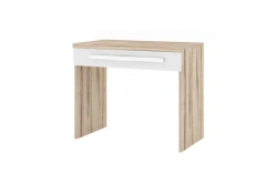 Elegant White Vanity Table with Ash Finish - Marta LD.636140.000