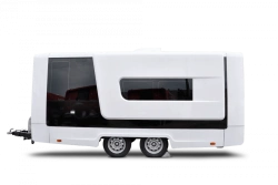 Trailer for transporting snowmobiles and ATVs - KTT 878911