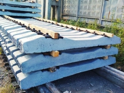Concrete Sleepers Type III for Railway Track with Threaded Rail Attachment