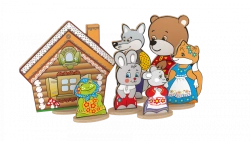 Fairy Tale Characters Set 'Teremok' - Art. N-10