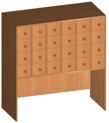 Standard Filing Cabinet with 22mm Top and HDF Bottom