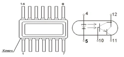 Transistor Optocoupler 3ОТ122А-Г