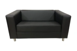 Eco-Leather Sofa with Wooden Frame, Model 00047