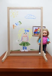 Transparent Tabletop Easel for Drawing