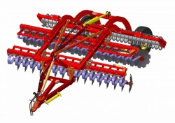 Double Row Disc Harrow BDD-4x2MP for Soil Preparation