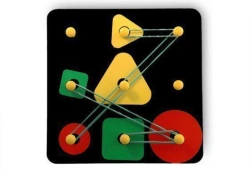 Wooden Magic Board "Small Geometric Set