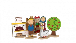 Fairy Tale Characters Set "Geese-Swans" (Art. N-64)