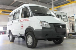 Diesel-Powered Transport Vehicles for People Transport, Type 38406A, Model 384068, 384069 on GAZ Chassis