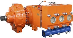 High-Pressure Triplex Pump SИН64 for Fluid Transfer