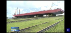 Floating Bridge for Vehicle Passage up to 60 Tons