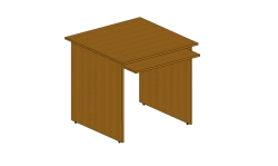 Computer Desk with Rectangular Top and Pull-Out Shelf GM 31.01.12.110.005.23.00