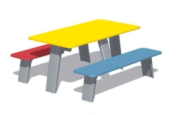 Romana 302.35.00 Picnic Table with Benches