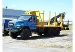 Timber Transport Truck with Crane (Model 59024R, 59024S) on Ural Chassis