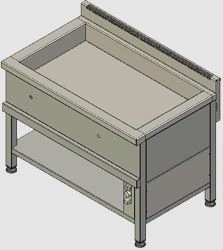 Large Capacity Gas Fryer BPF 01 "Hilo