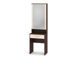 Dressing Table with Mirror by Bashkir Furniture Factory