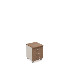 Wooden Office Cabinet with 3 Drawers, Art. 211