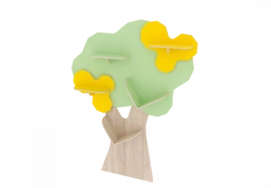 Curved Display Shelf DUBOK 1500x215x2000mm