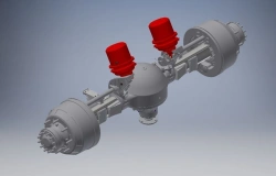 Rear Axle with Cam Brakes 231.2400012-20.11-02