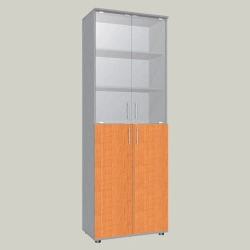 Document Cabinet with Two Glass Doors, Model SHS-3