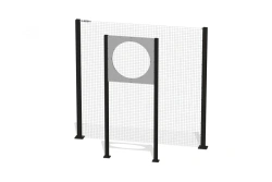 Round Target on Stands for Tennis Ball Throwing Test, 90 cm Hole