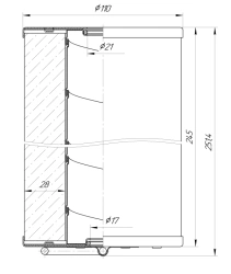Fuel Filter Element EE 781130 for Diesel Engines