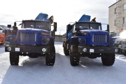 Special Cargo Truck with Crane Manipulator on Ural Chassis 4320-1951-60, 4320-1951-62, 4320-1951-70