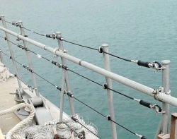 Rope Guardrail ASCY.364157.001-05 for Ships and Vessels