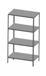 Open Metal Shelf Rack RM 07/01
