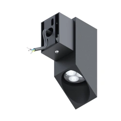 Architectural LED Spotlight SVETHOLL Buffy Square with Shade L58 B58 H160 Power Supply 4W