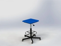 Adjustable Laboratory Swivel Chair - Custom Dimensions