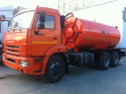 Waste Vacuum Truck VMC-65111 on KAMAZ-65111-50 Chassis