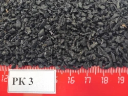 Rubber Crumb from Recycled Material - Various Fractions