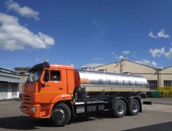 Milk Transport Tank Truck Model 5675K Modification 5675K0-40 on KAMAZ 5350-D5 Chassis