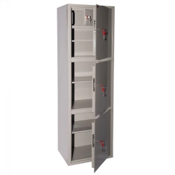 KBS-033 Welded Metal Cabinet with Three Independent Compartments
