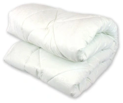 Cozy Quilted Down/Feather Blanket