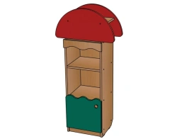 G-St-1 Left Shelf from "Mushrooms" Set / SJ30