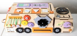 Eco-Friendly Busy Board "Garbage Truck" MБГР-002